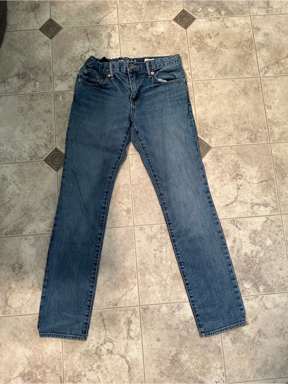 GAP Kids Blue Straight-Leg Jeans